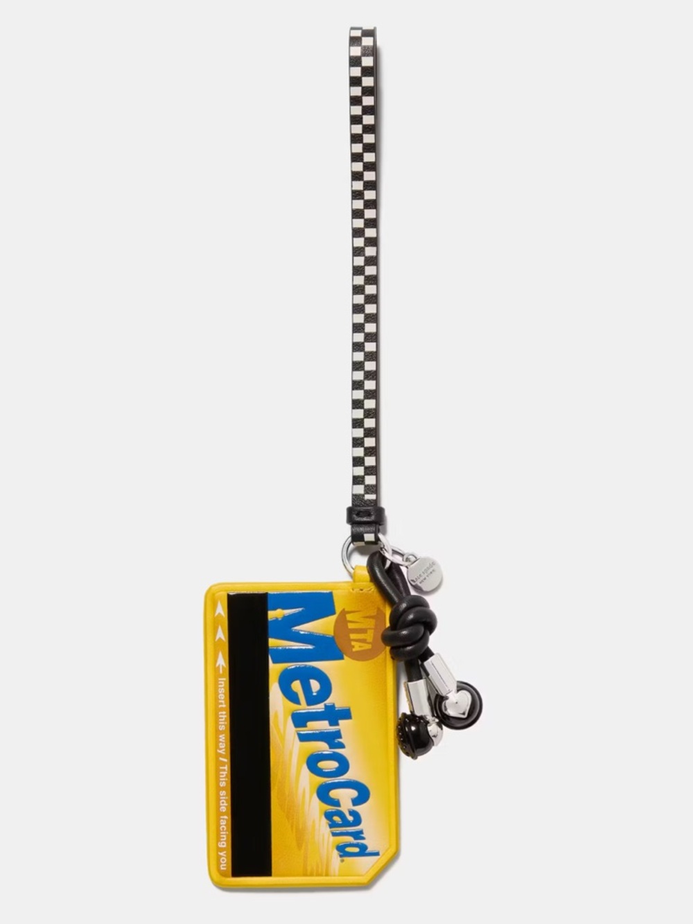 kate spade Yellow and Blue NYC Metro Card Charm